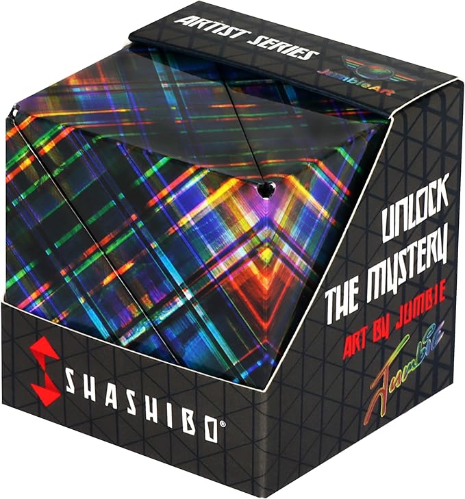 Shashibo Cube – Édition "Disco Plaid"